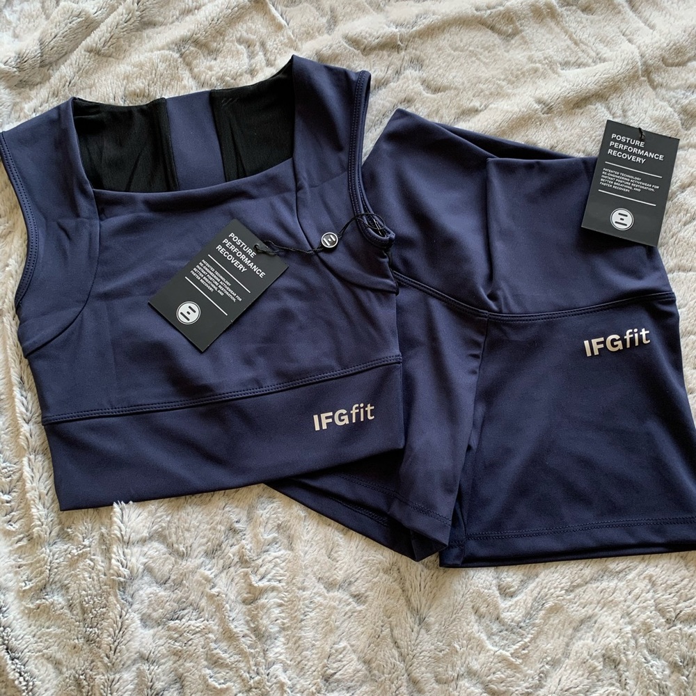 IFGFit PPR Sports Bra and Shorts Size Small